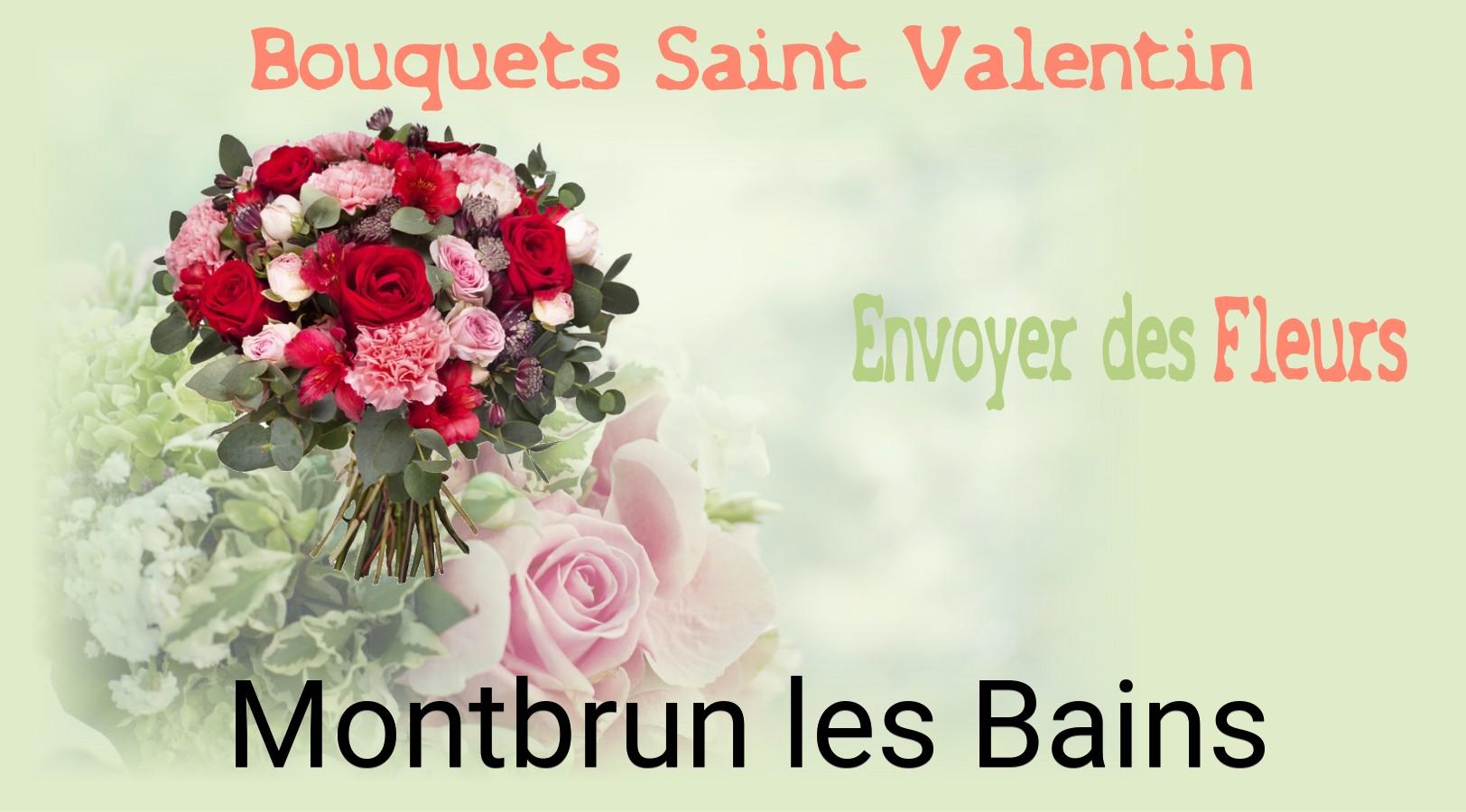 Roses de Saint-Valentin livrées à Montbrun-les-Bains